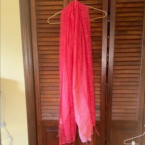 Talbots Pink Scarf